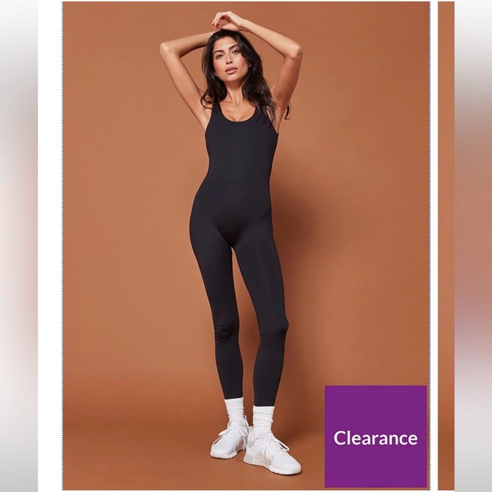 GIRLFRIEND COLLECTIVE Jumpsuit in Black | Size XS